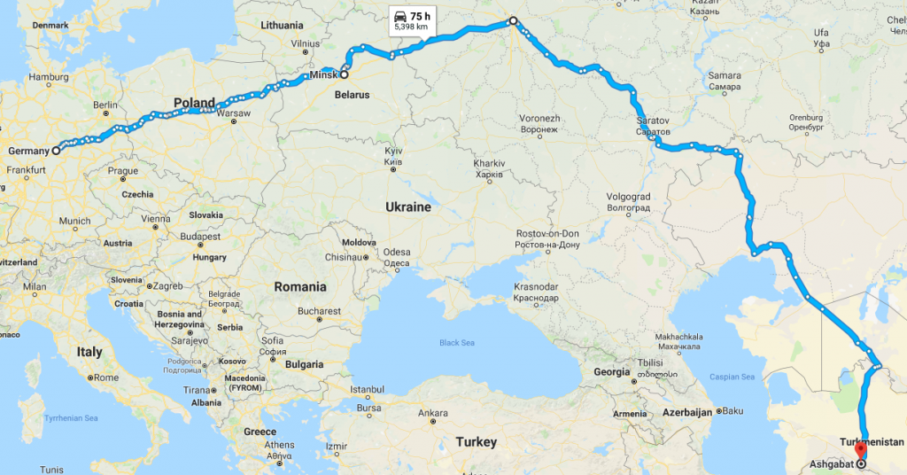 Double project transportation to Turkmenistan.PNG